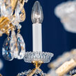 Candelabru modern cristal  Aur 24k 10xE14/40W, Hirohito LU 2143/10 Gold Orion